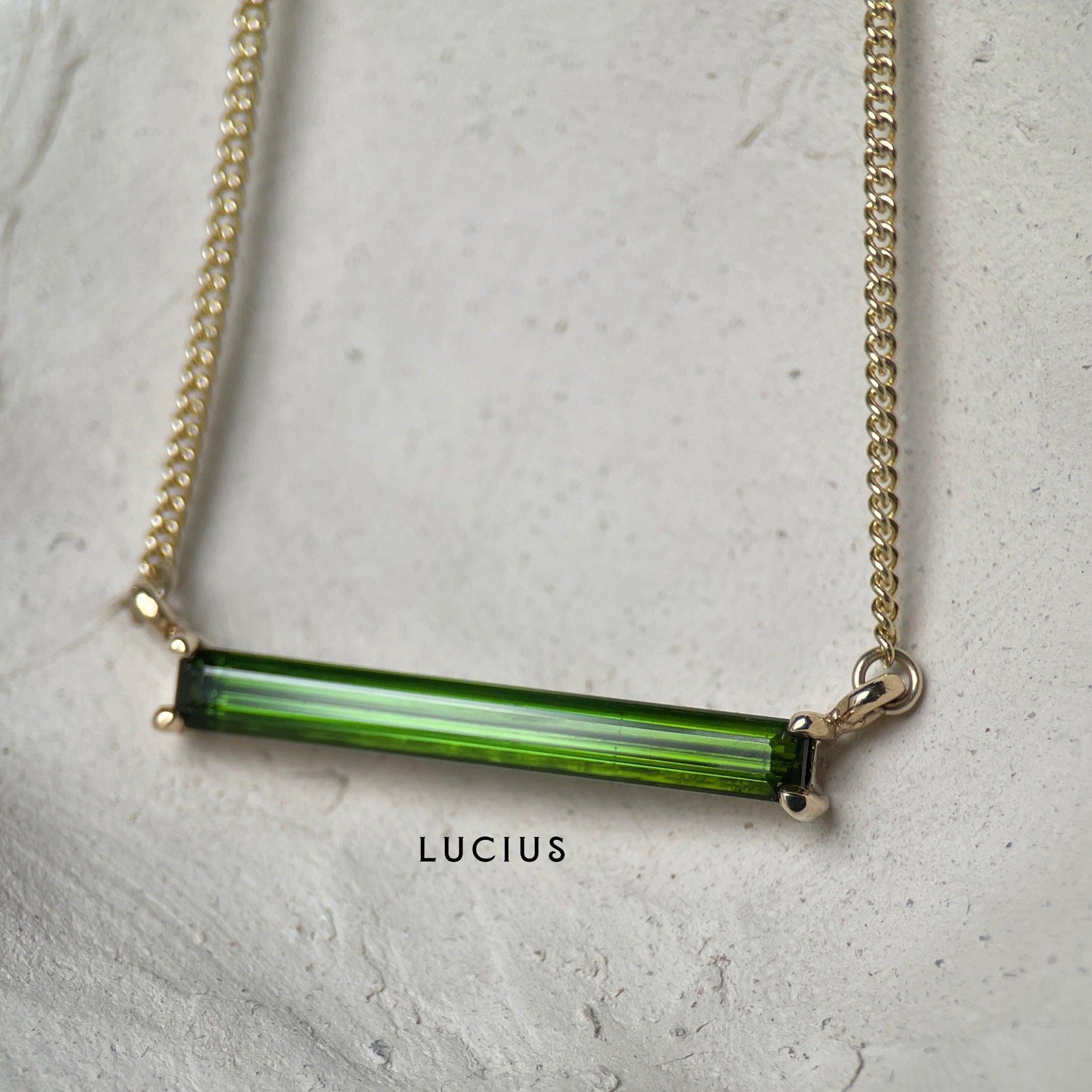 LUCIUS II TOURMALINE-Necklaces-Corkysaintclair Melbourne