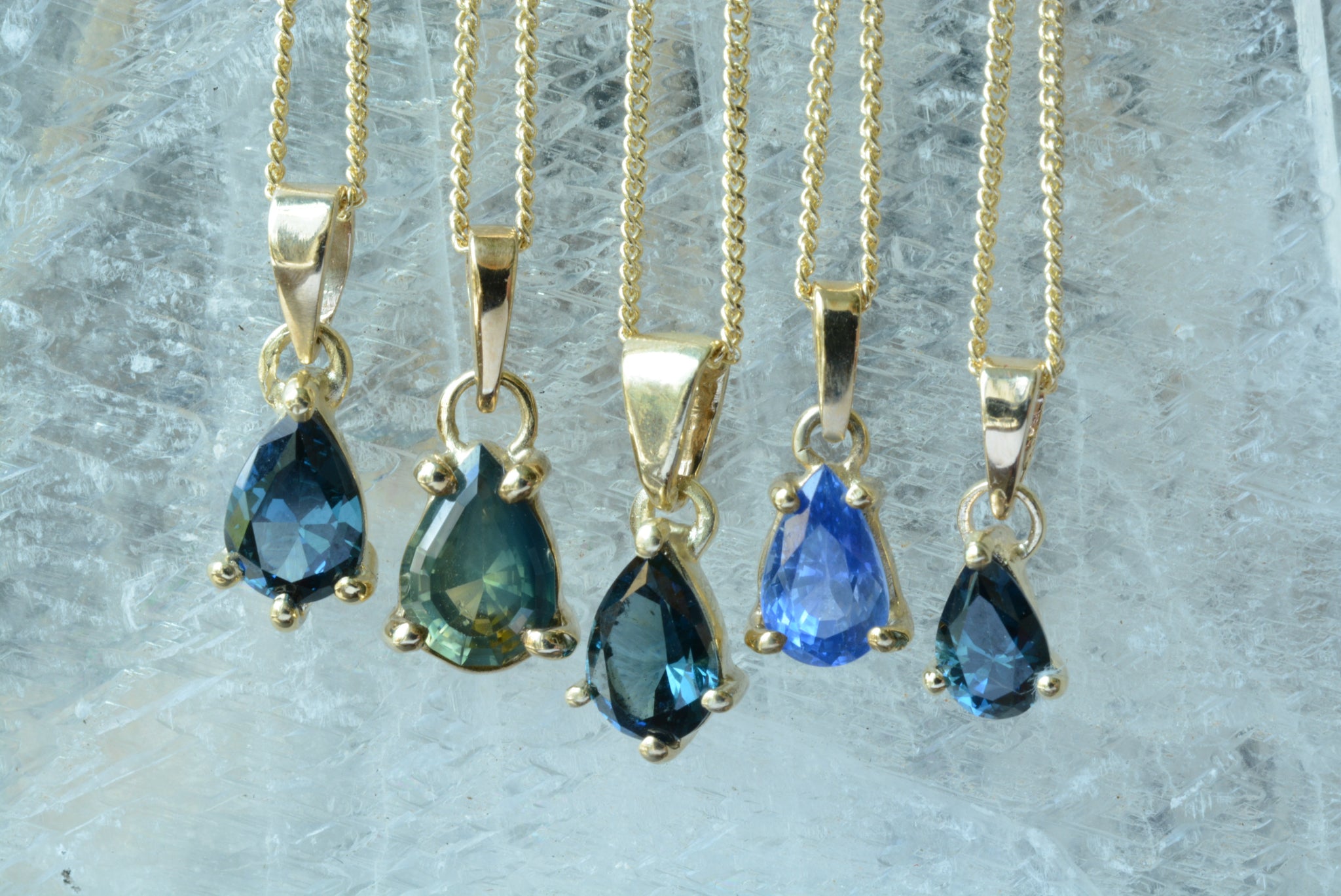 Sapphire Pendants