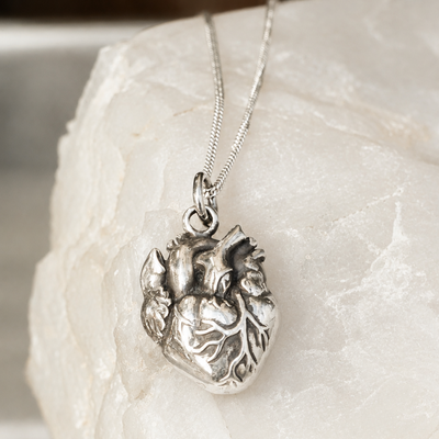 ANATOMICAL HEART PENDANT