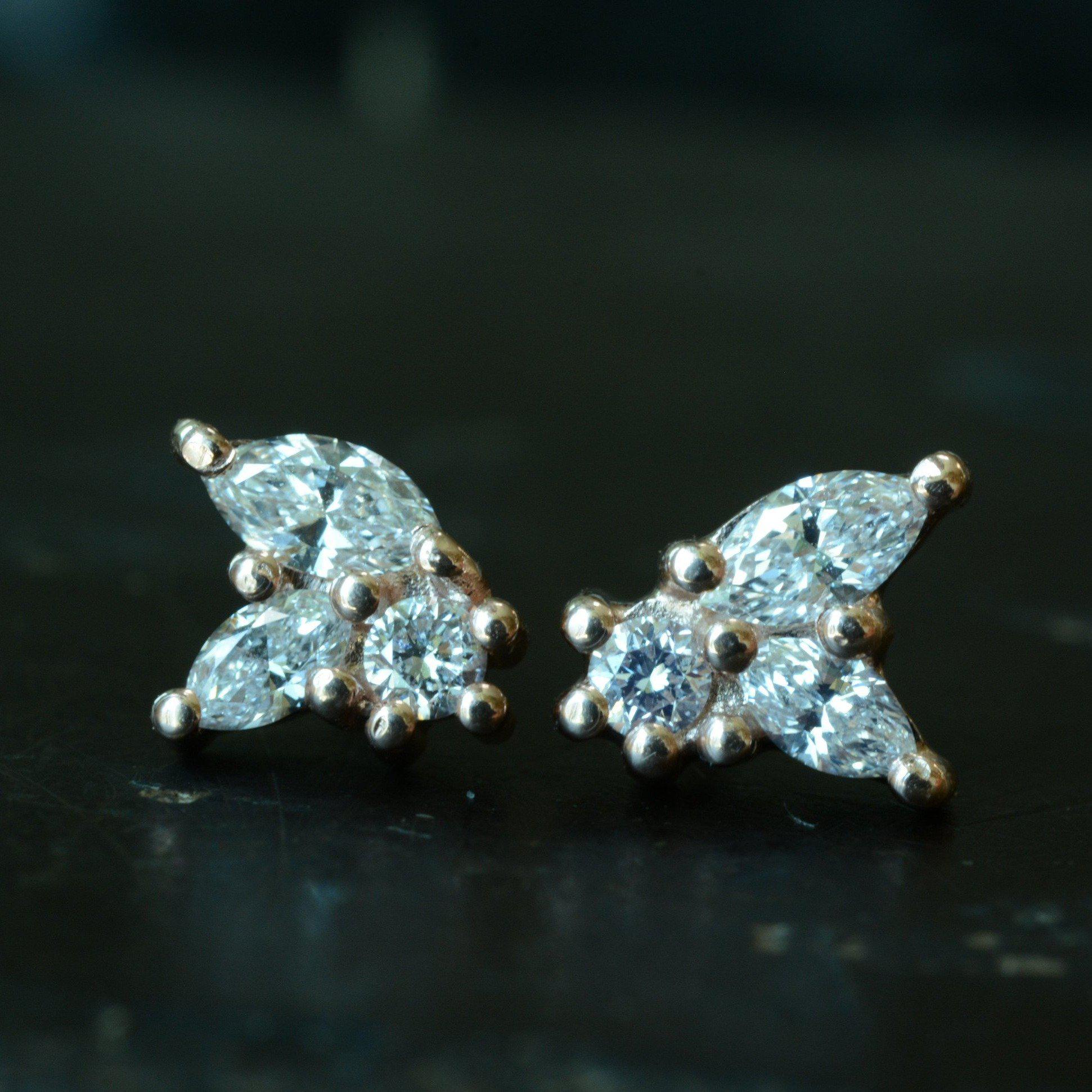 AERITH I DIAMOND-Earrings-Corkysaintclair Melbourne