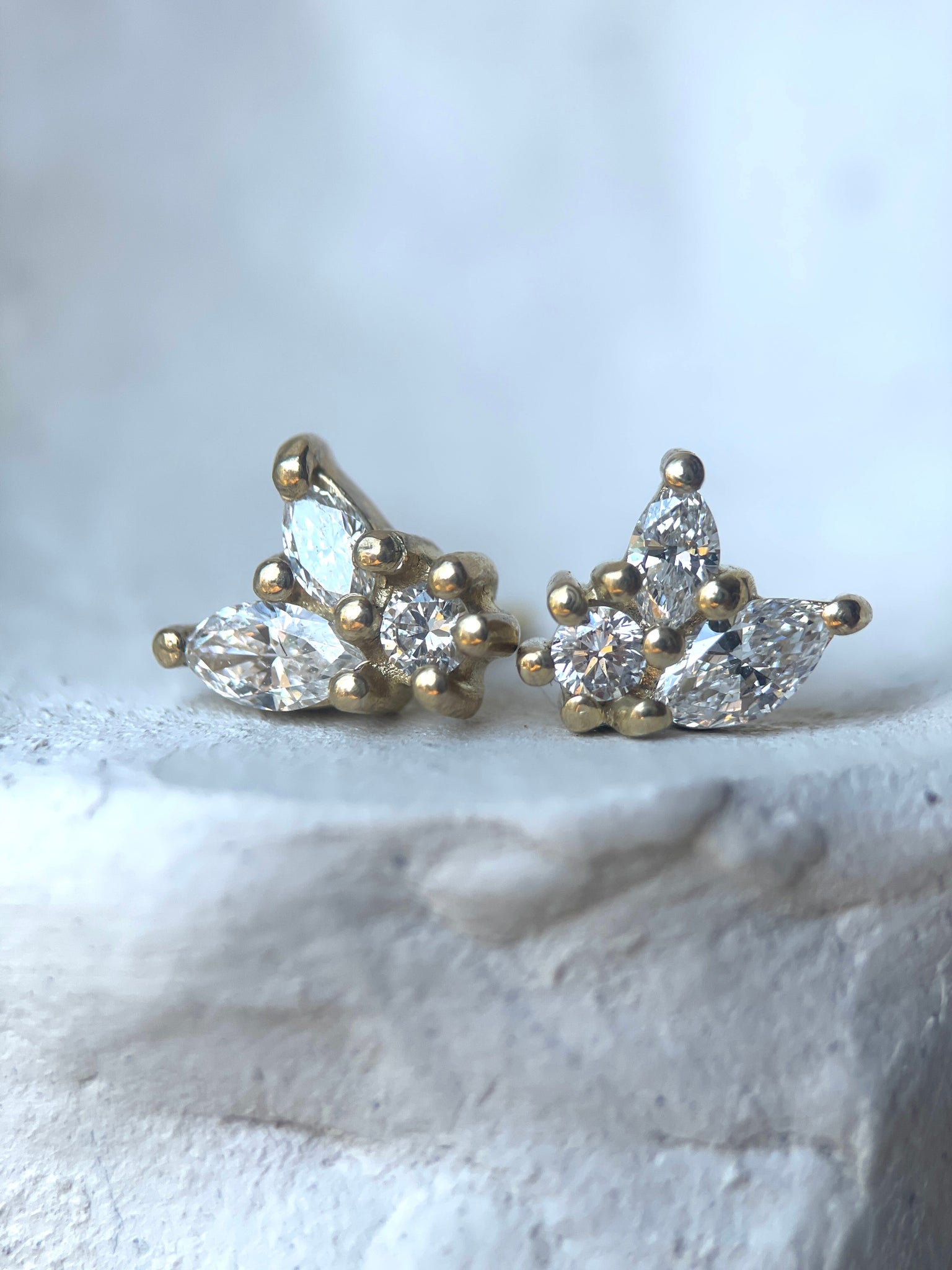 AERITH I DIAMOND-Earrings-Corkysaintclair Melbourne