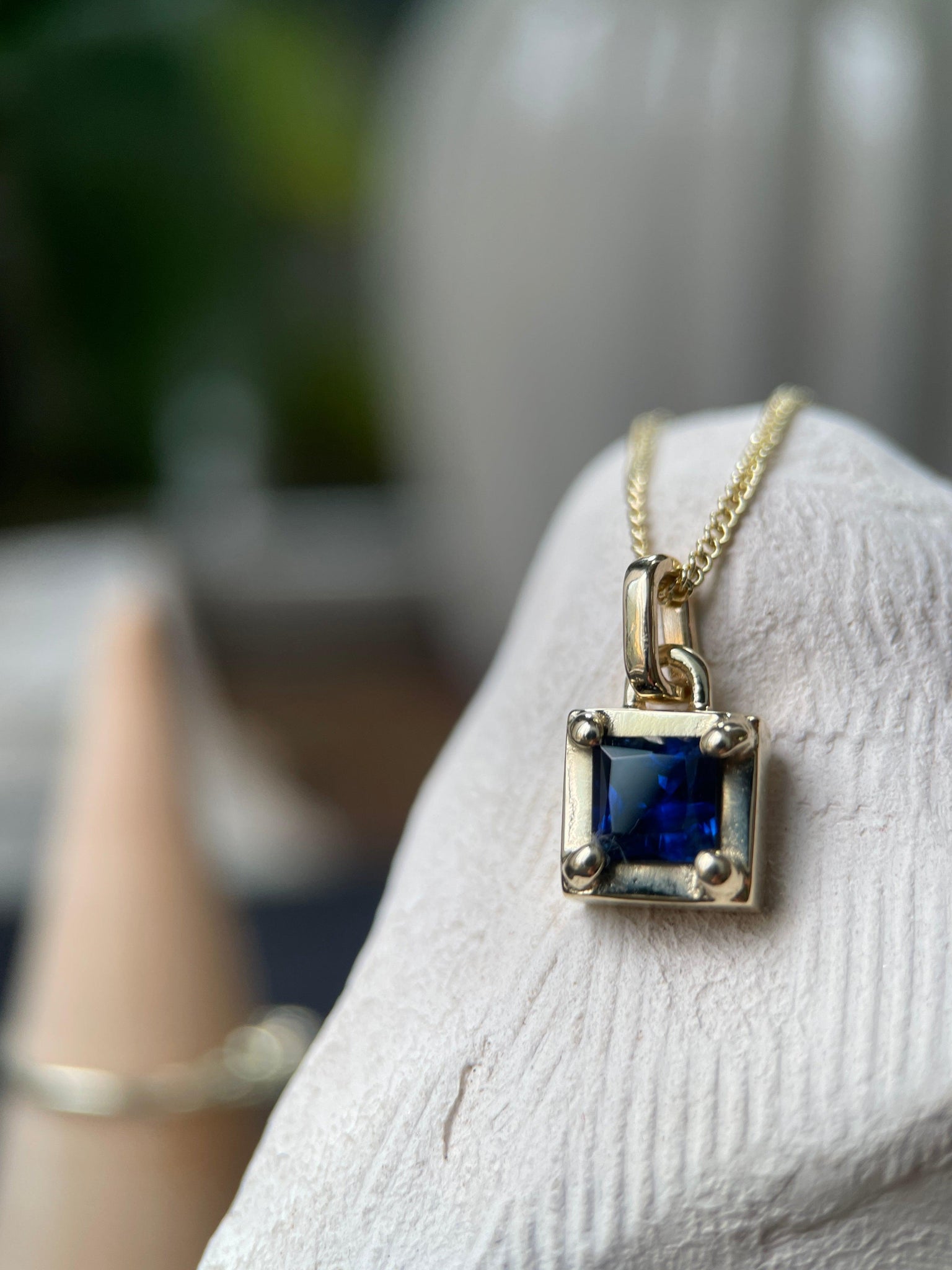 AMULET I SAPPHIRE-Necklaces-Corkysaintclair Melbourne