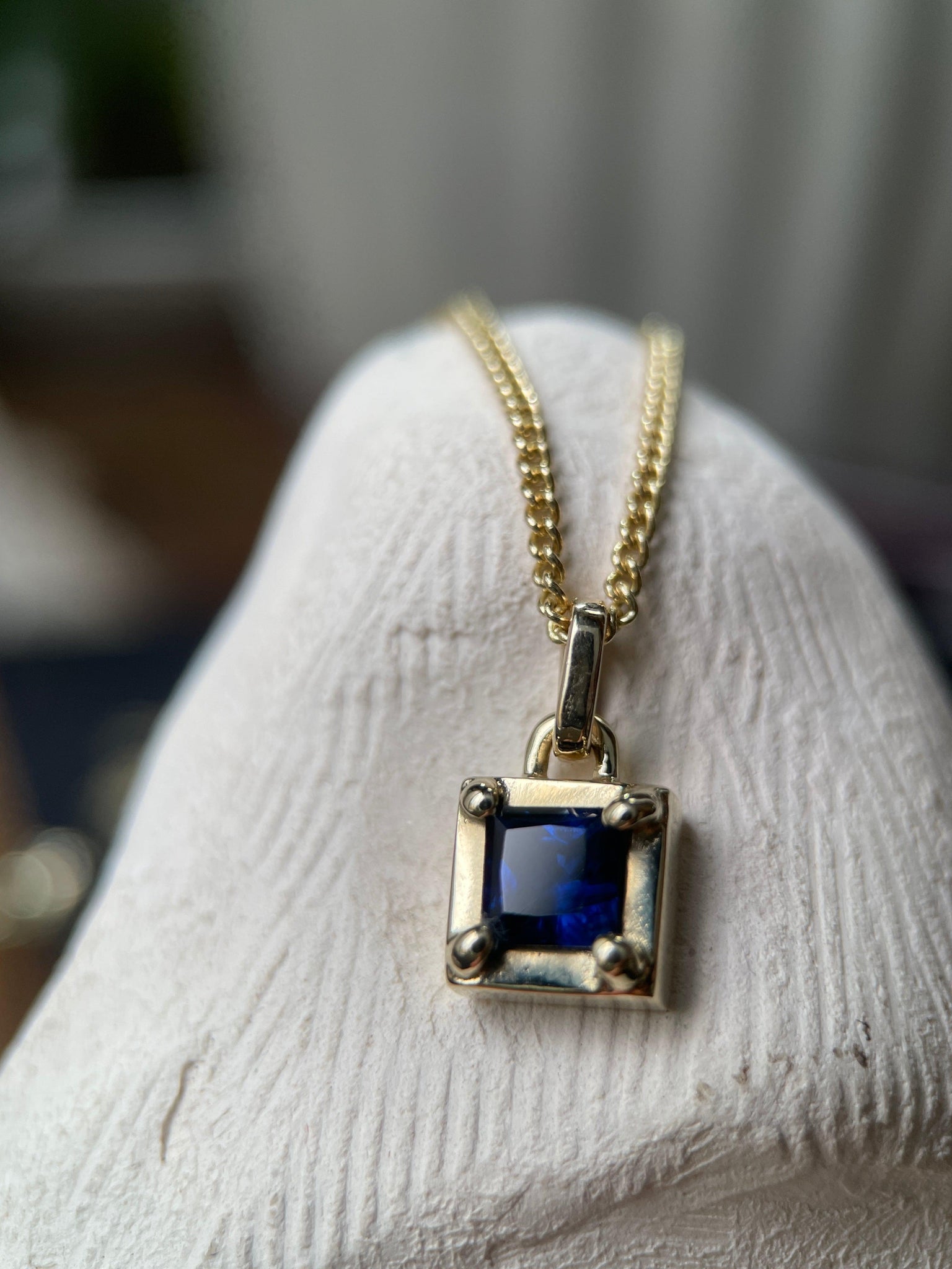 AMULET I SAPPHIRE-Necklaces-Corkysaintclair Melbourne