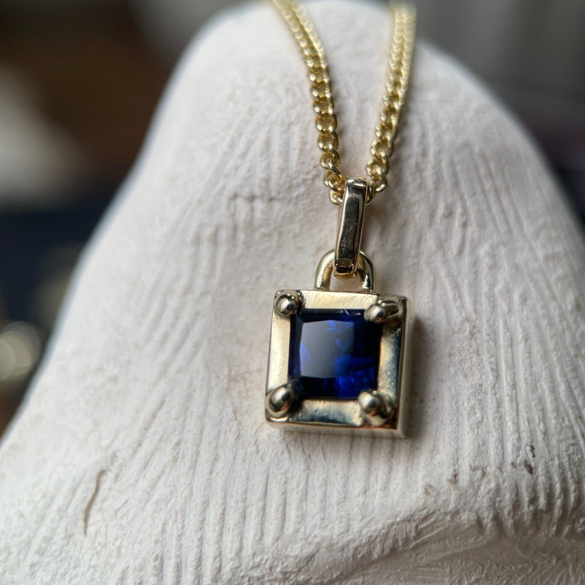 AMULET I SAPPHIRE-Necklaces-Corkysaintclair Melbourne