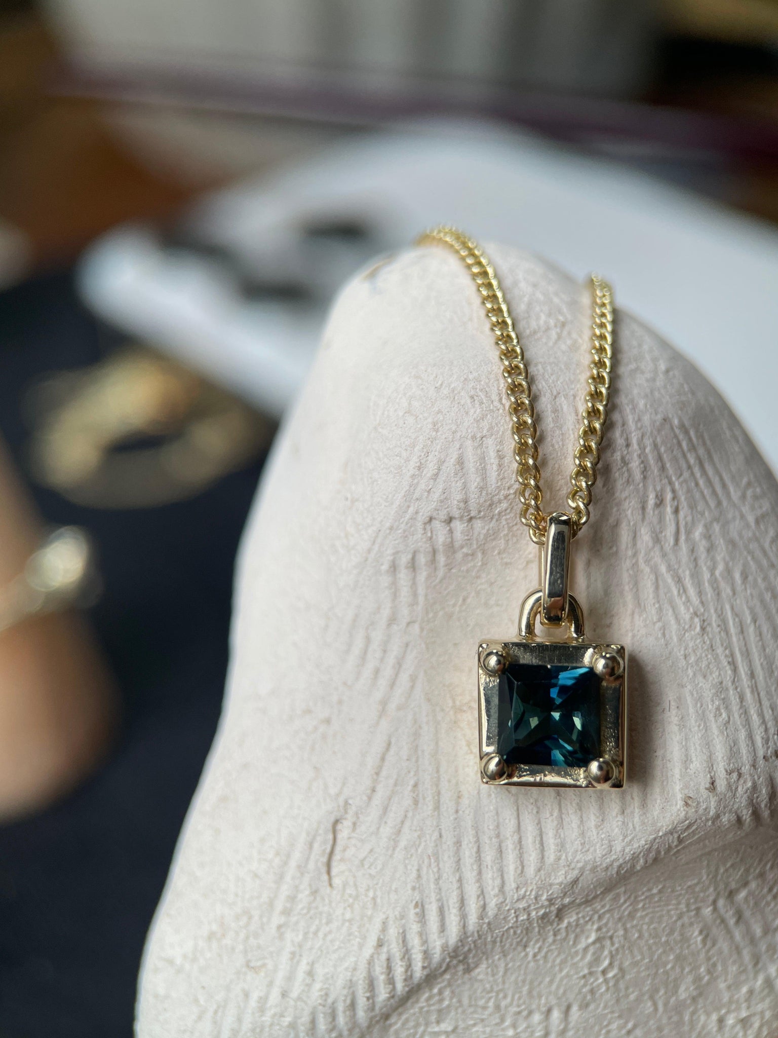 AMULET II SAPPHIRE-Necklaces-Corkysaintclair Melbourne