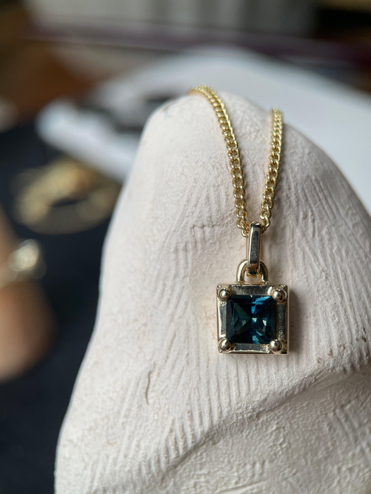 AMULET II SAPPHIRE-Necklaces-Corkysaintclair Melbourne