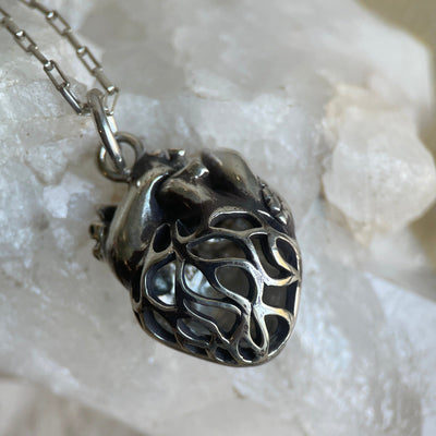 ANATOMICAL HEART PENDANT-Accessories-Corkysaintclair Melbourne