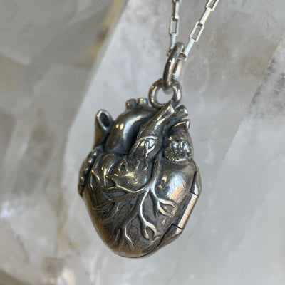 ANATOMICAL HEART PENDANT-Accessories-Corkysaintclair Melbourne