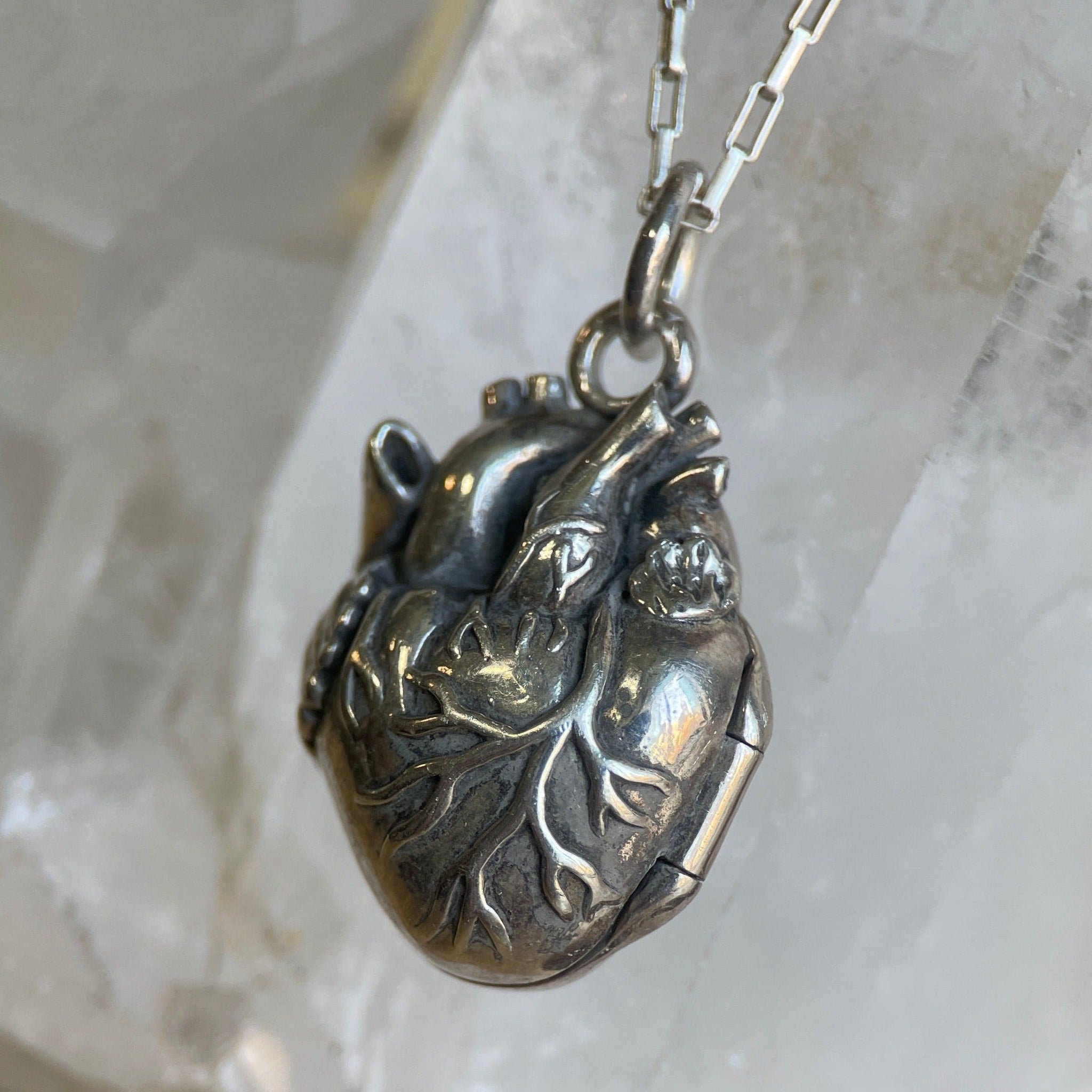 ANATOMICAL HEART PENDANT Corkysaintclair Melbourne
