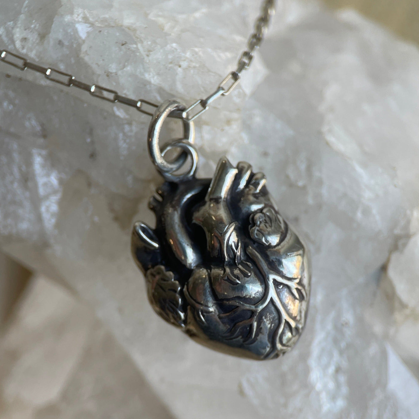 ANATOMICAL HEART PENDANT-Accessories-Corkysaintclair Melbourne