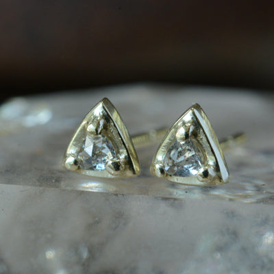ASTRAL PLANE II SALT & PEPPER DIAMOND-Earrings-Corkysaintclair Melbourne