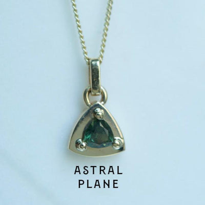 ASTRAL PLANE II SAPPHIRE-Necklaces-Corkysaintclair Melbourne