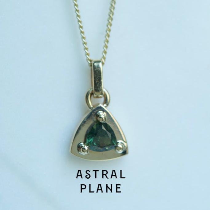ASTRAL PLANE II SAPPHIRE-Necklaces-Corkysaintclair Melbourne