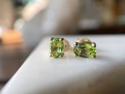 ASTRIEL II PERIDOT-Earrings-Corkysaintclair Melbourne