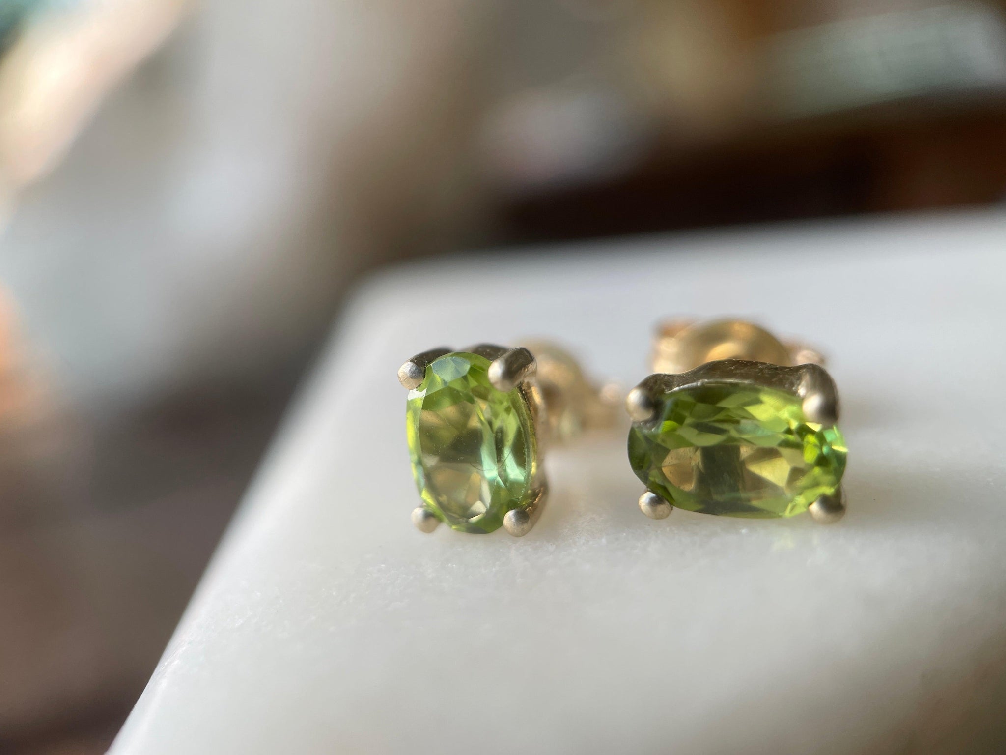 ASTRIEL II PERIDOT-Earrings-Corkysaintclair Melbourne