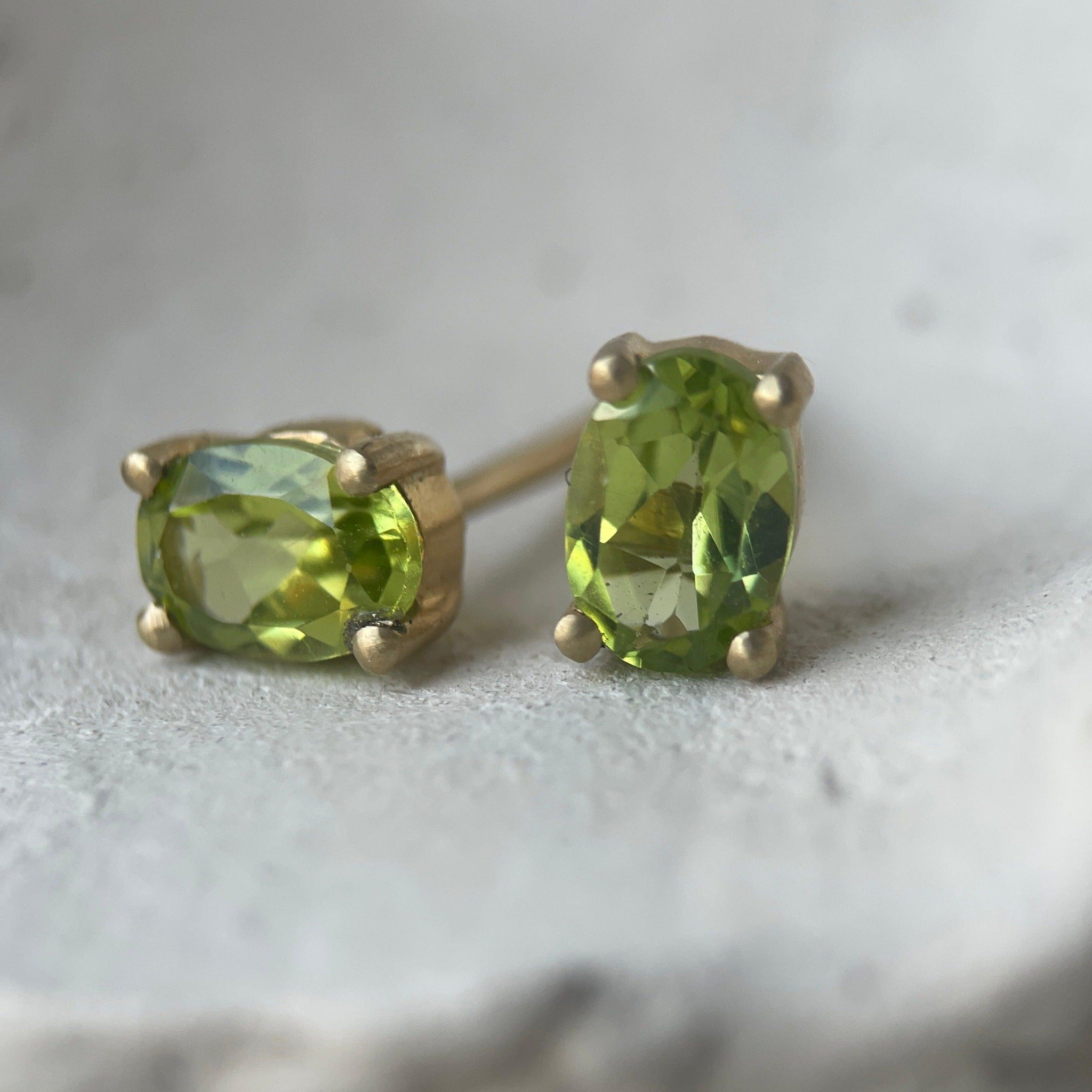 ASTRIEL II PERIDOT-Earrings-Corkysaintclair Melbourne