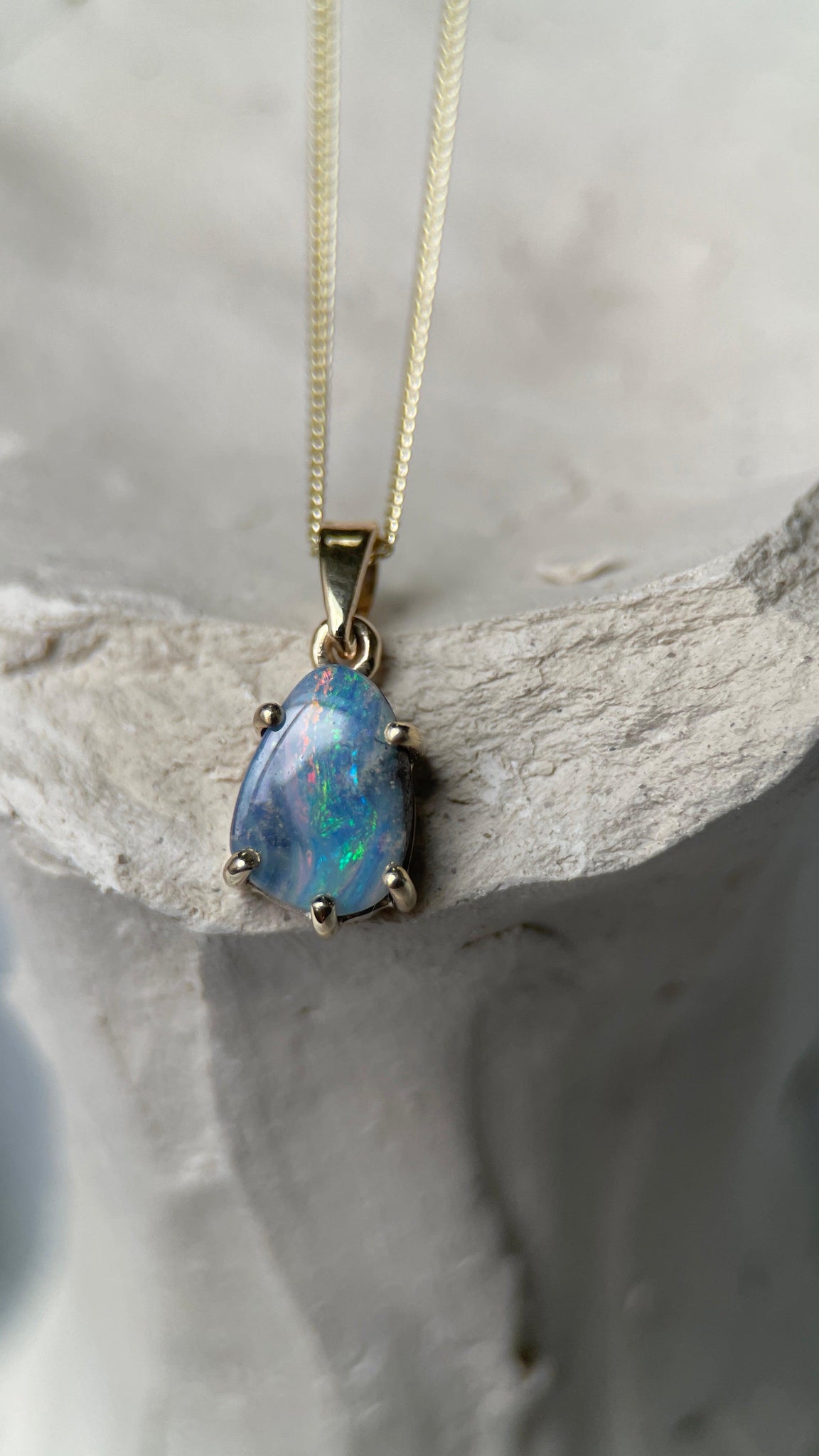 AURELIUS III OPAL-Necklaces-Corkysaintclair Melbourne
