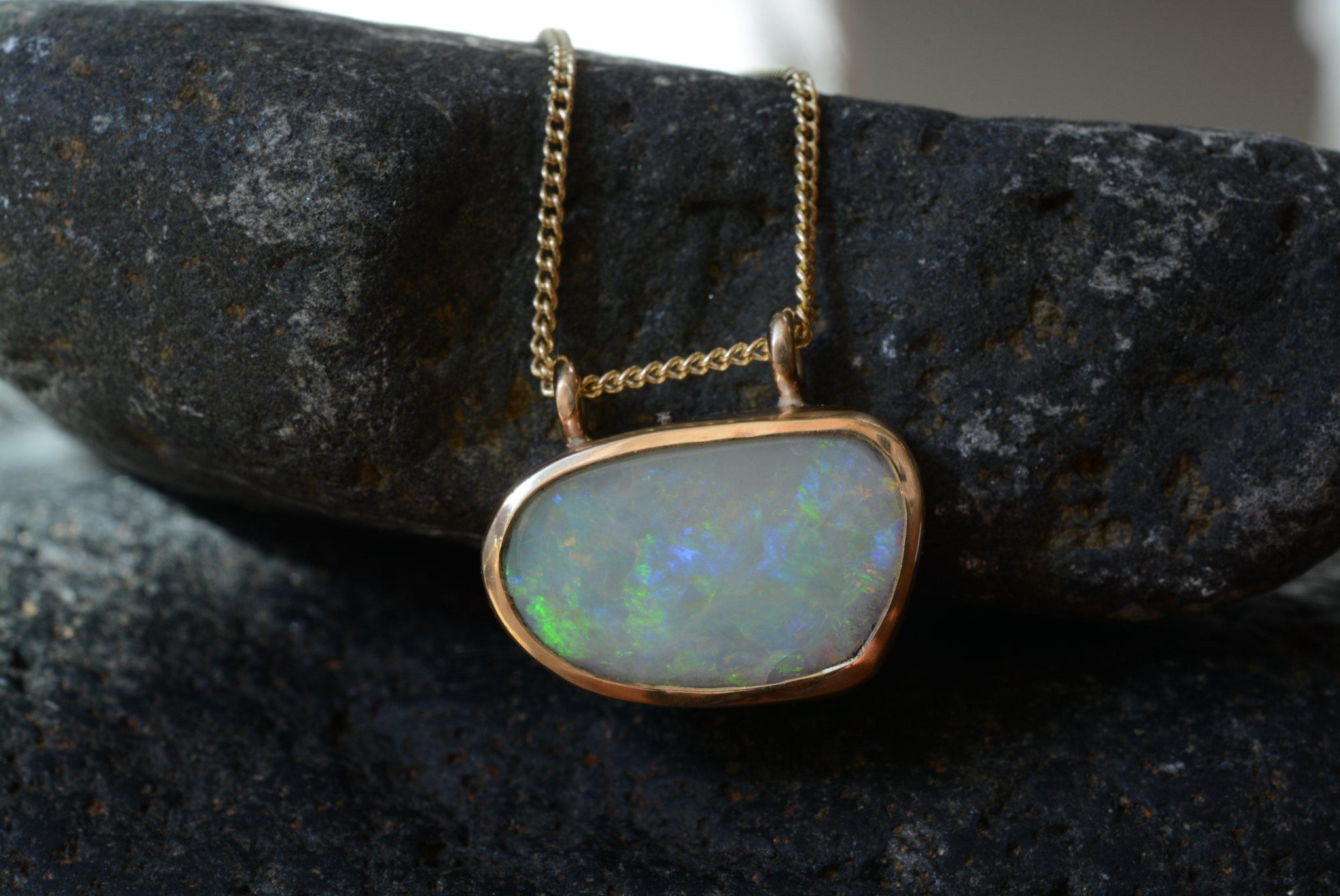 AURELIUS XI OPAL-Necklaces-Corkysaintclair Melbourne