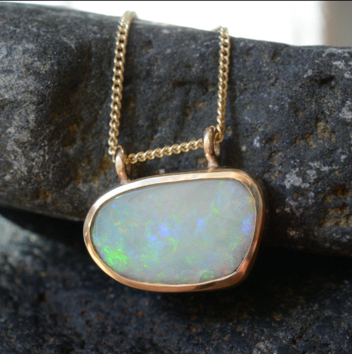 AURELIUS XI OPAL-Necklaces-Corkysaintclair Melbourne