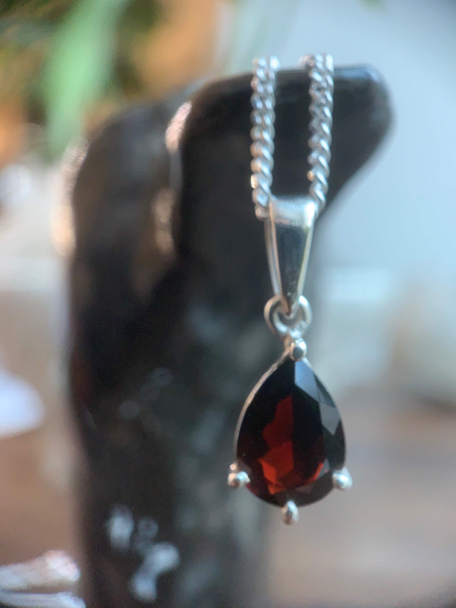 BIOME XXXIV GARNET-Necklaces-Corkysaintclair Melbourne