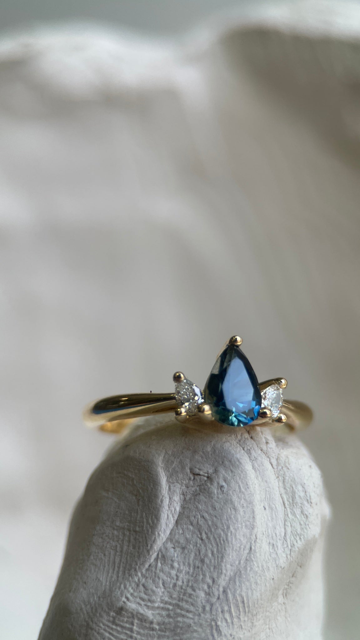 BLUE LOTUS III-Rings-Corkysaintclair Melbourne