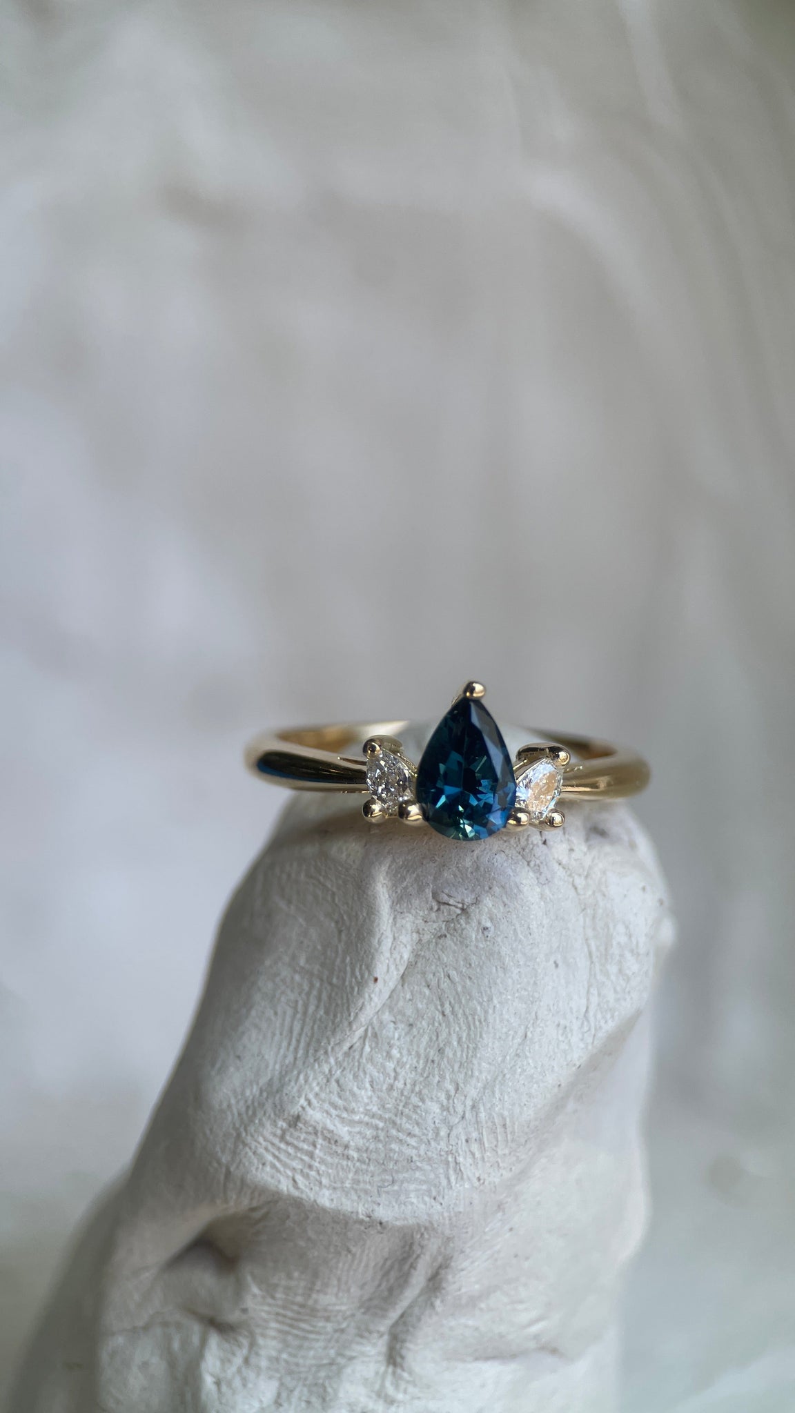 BLUE LOTUS III-Rings-Corkysaintclair Melbourne