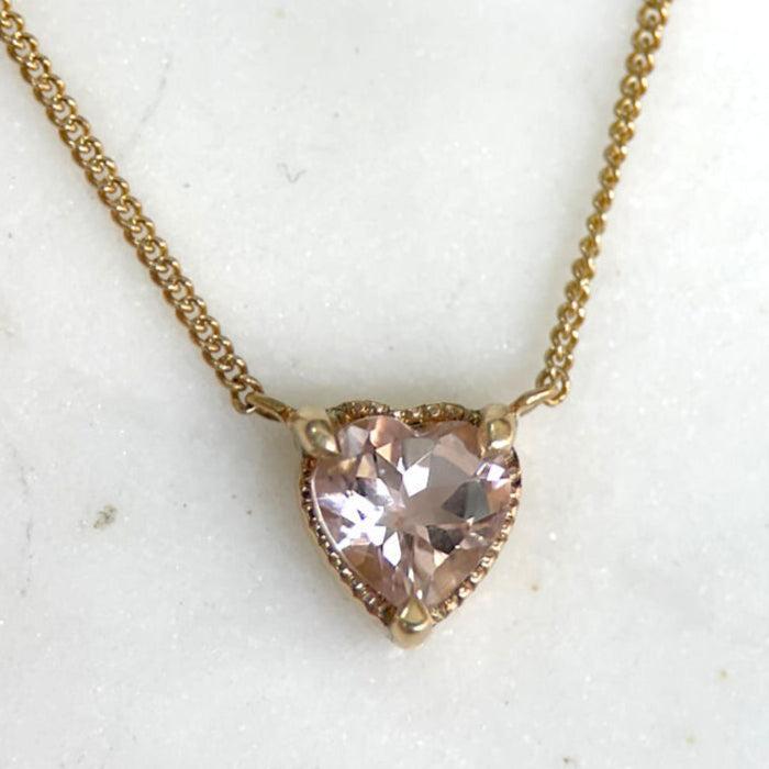 CHLOE I MORGANITE-Necklaces-Corkysaintclair Melbourne
