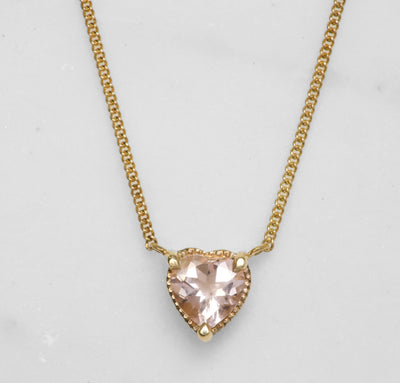 CHLOE I MORGANITE-Necklaces-Corkysaintclair Melbourne