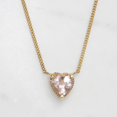 CHLOE I MORGANITE-Necklaces-Corkysaintclair Melbourne