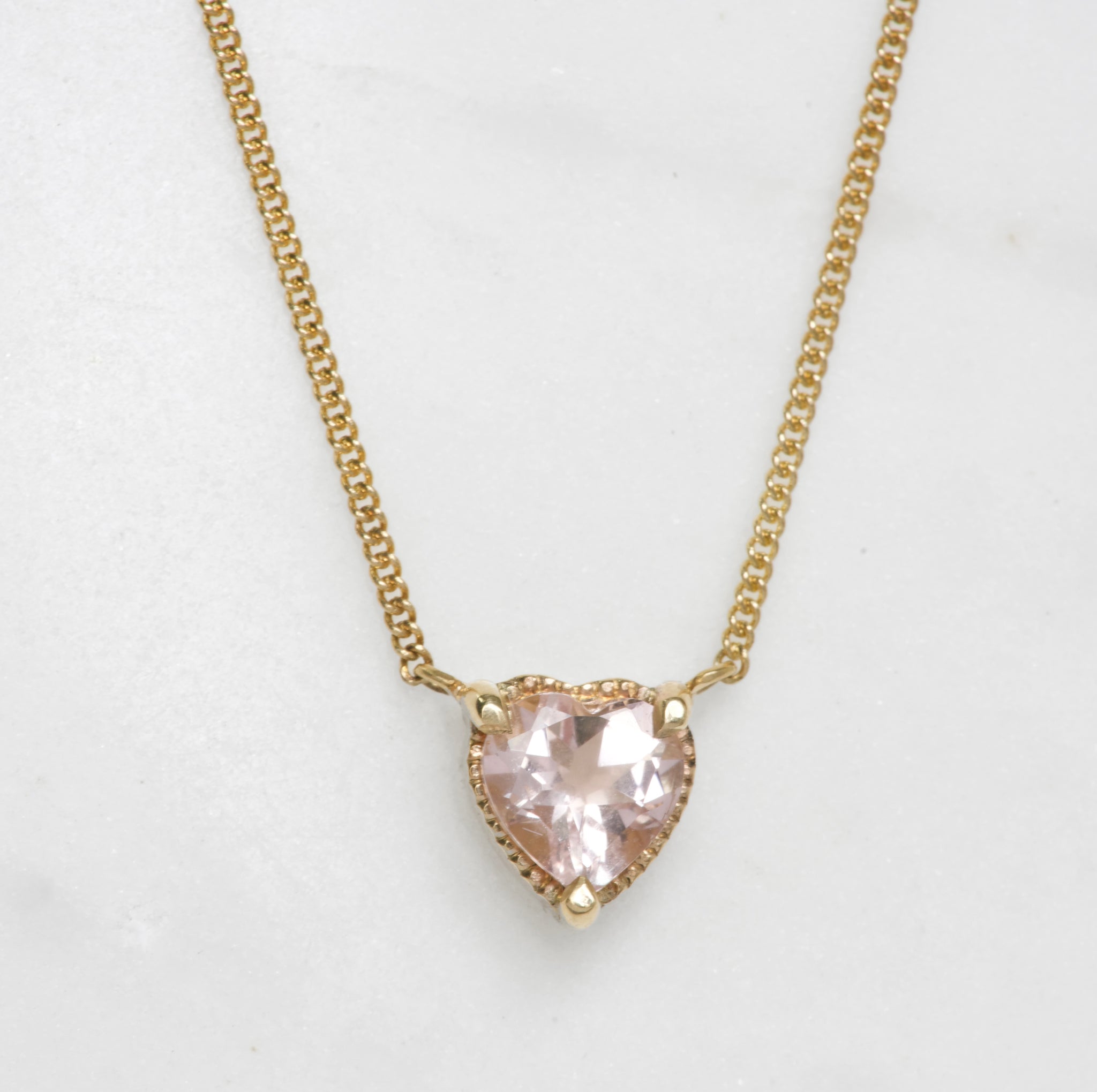 CHLOE I MORGANITE-Necklaces-Corkysaintclair Melbourne