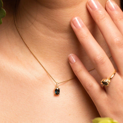 COLDSTREAM I SAPPHIRE-Necklaces-Corkysaintclair Melbourne