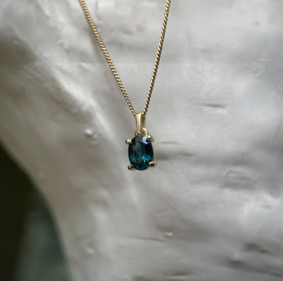 COLDSTREAM I SAPPHIRE-Necklaces-Corkysaintclair Melbourne