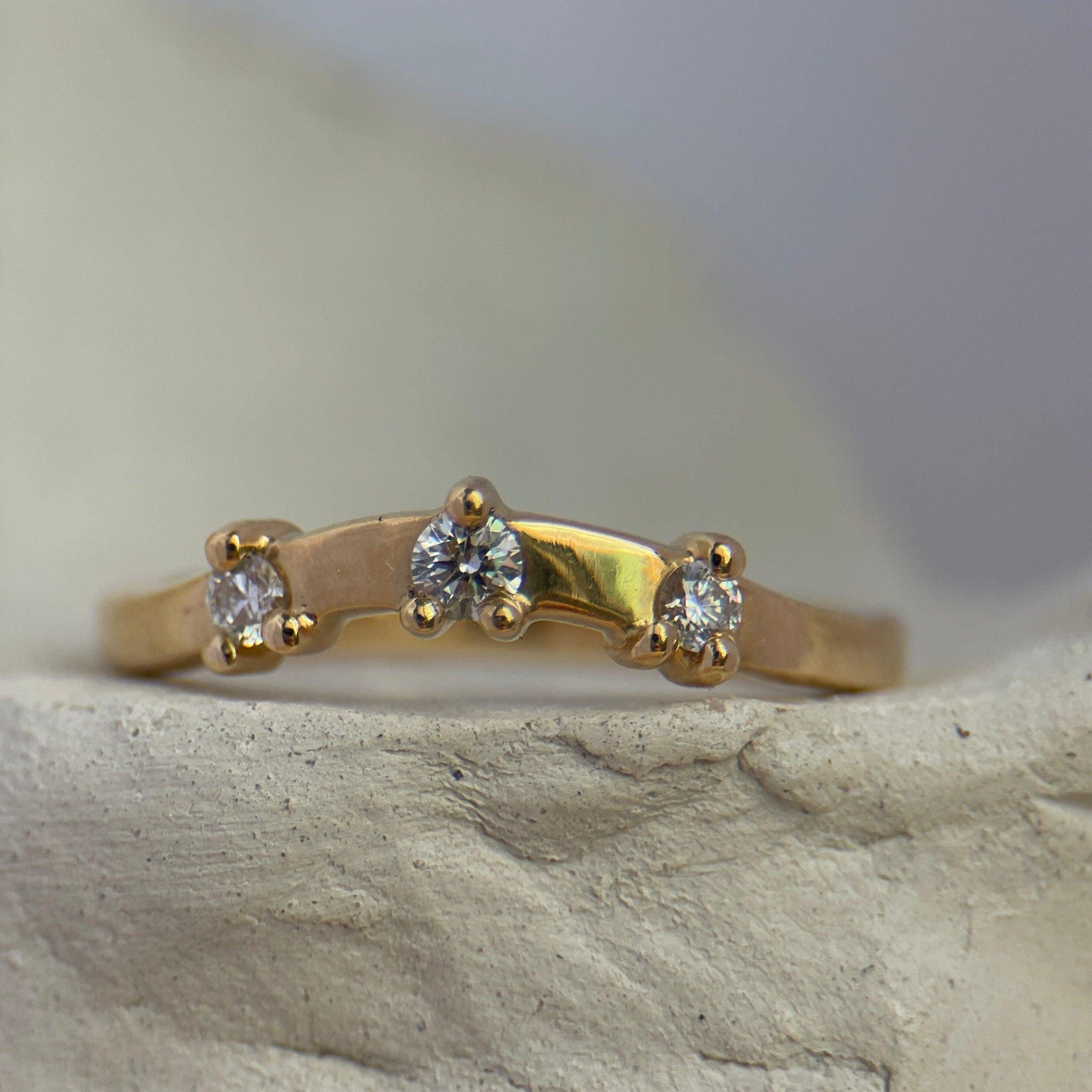 CREST I DIAMONDS-Rings-Corkysaintclair Melbourne