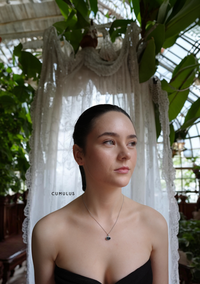 CUMULUS VIII SAPPHIRE-Necklaces-Corkysaintclair Melbourne
