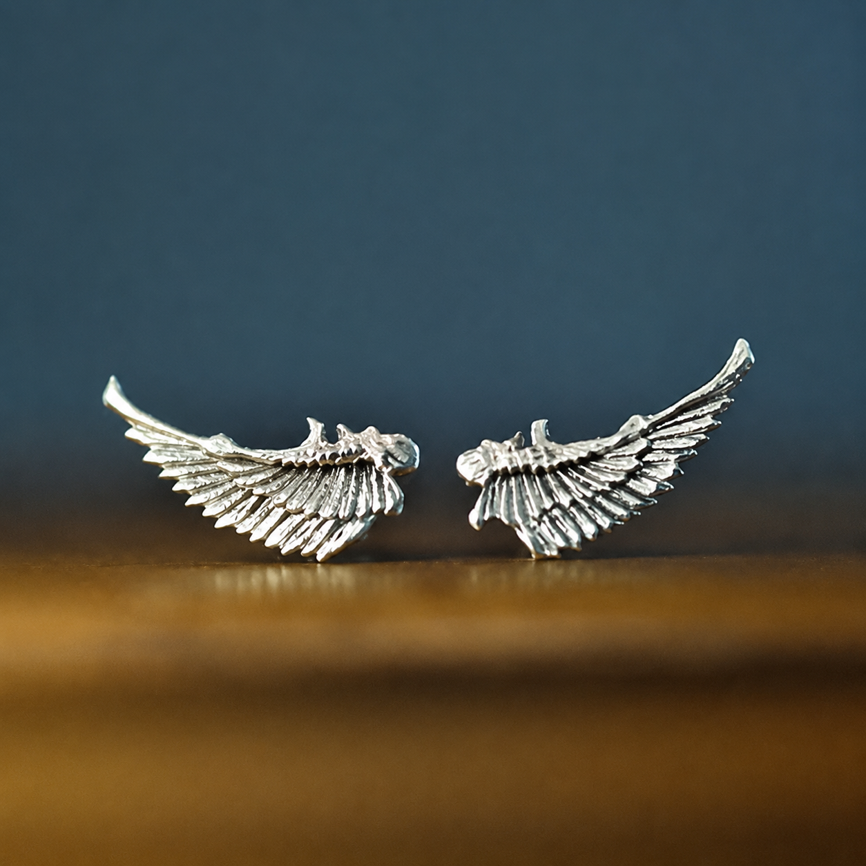 Wing Stud Earrings