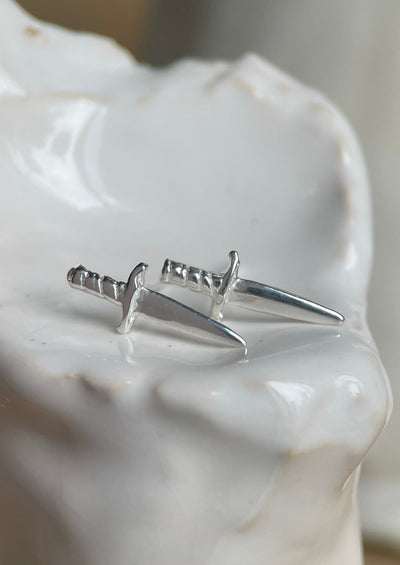 DAGGER STUDS-Earrings-Corkysaintclair Melbourne