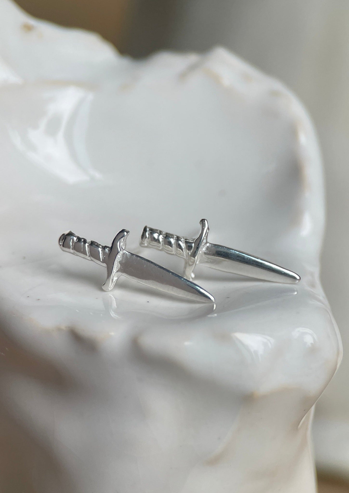 DAGGER STUDS-Earrings-Corkysaintclair Melbourne