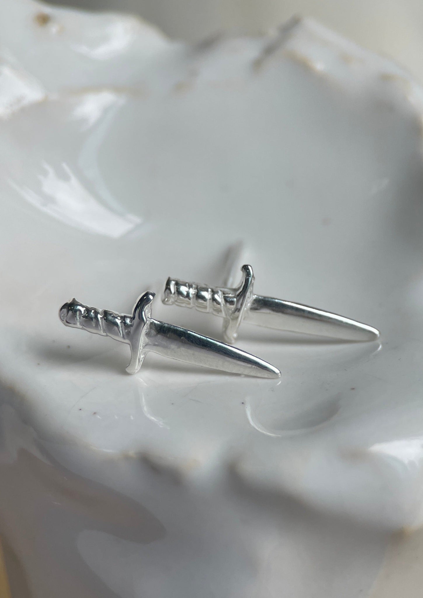 DAGGER STUDS-Earrings-Corkysaintclair Melbourne