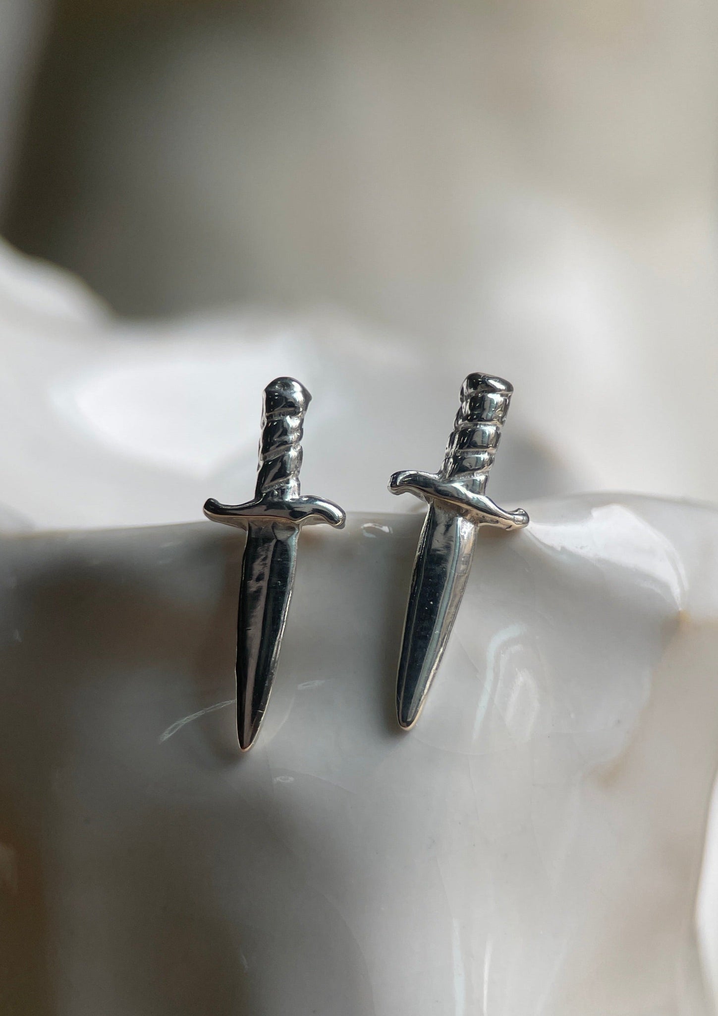 DAGGER STUDS-Earrings-Corkysaintclair Melbourne