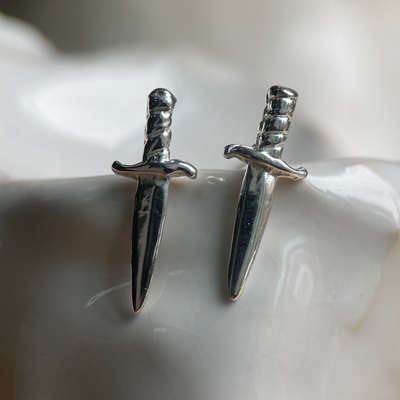DAGGER STUDS-Earrings-Corkysaintclair Melbourne