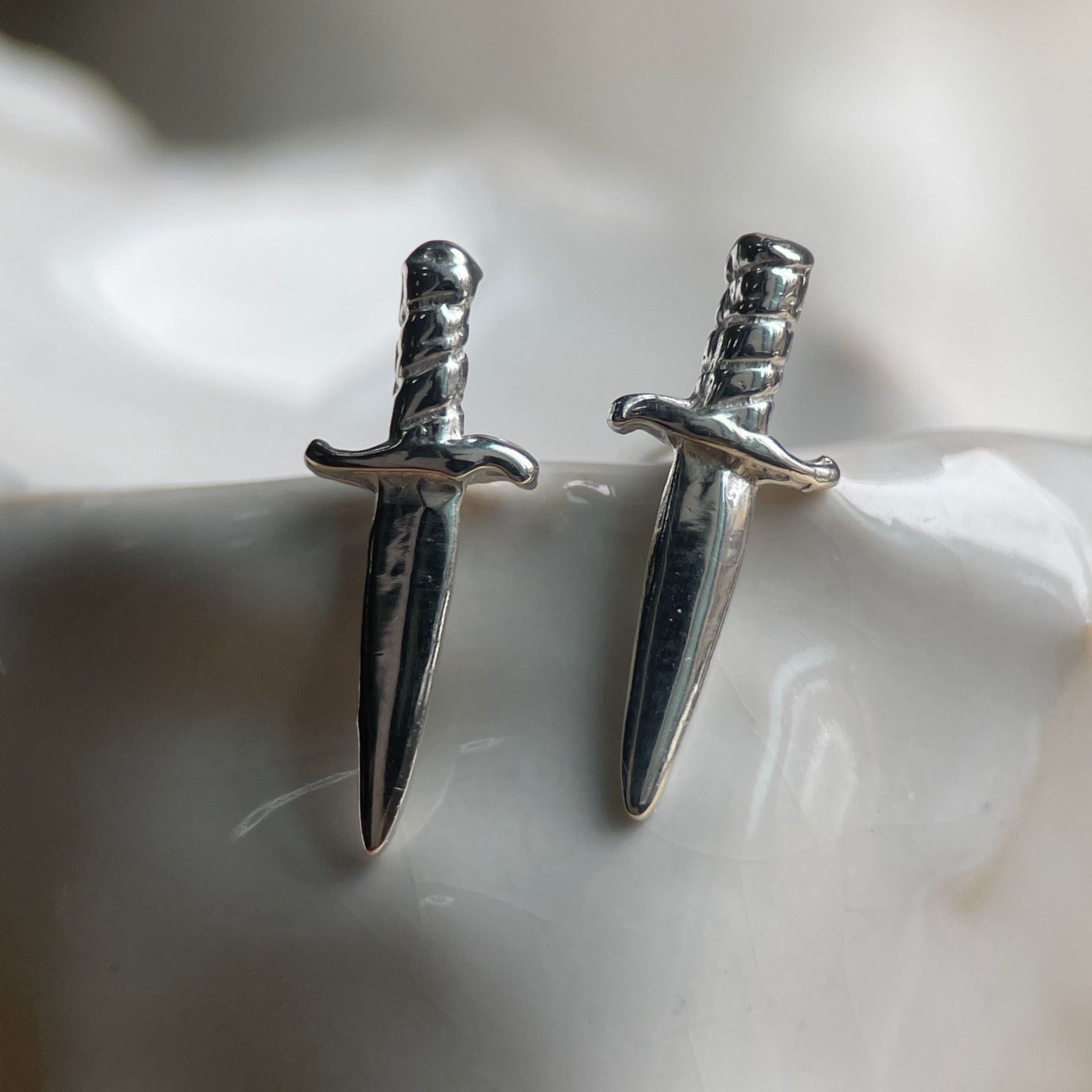 DAGGER STUDS-Earrings-Corkysaintclair Melbourne