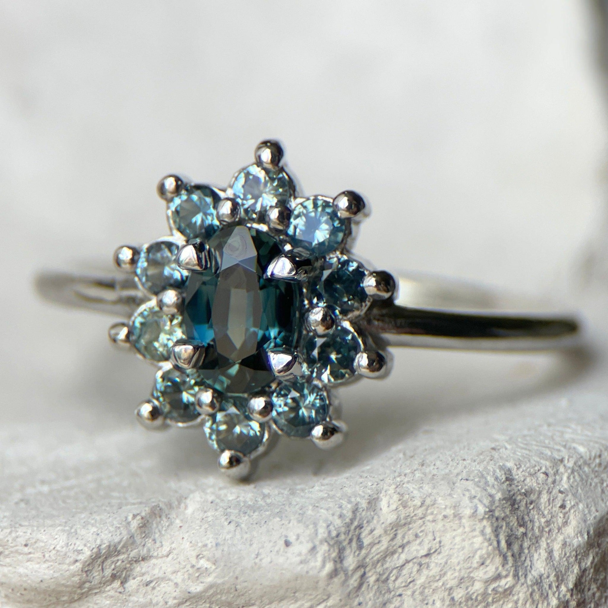 DAHLIA II SAPPHIRE-Rings-Corkysaintclair Melbourne