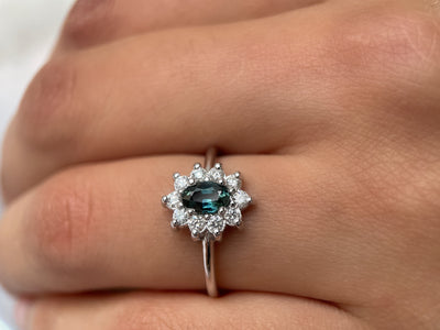DAHLIA III SAPPHIRE-Rings-Corkysaintclair Melbourne