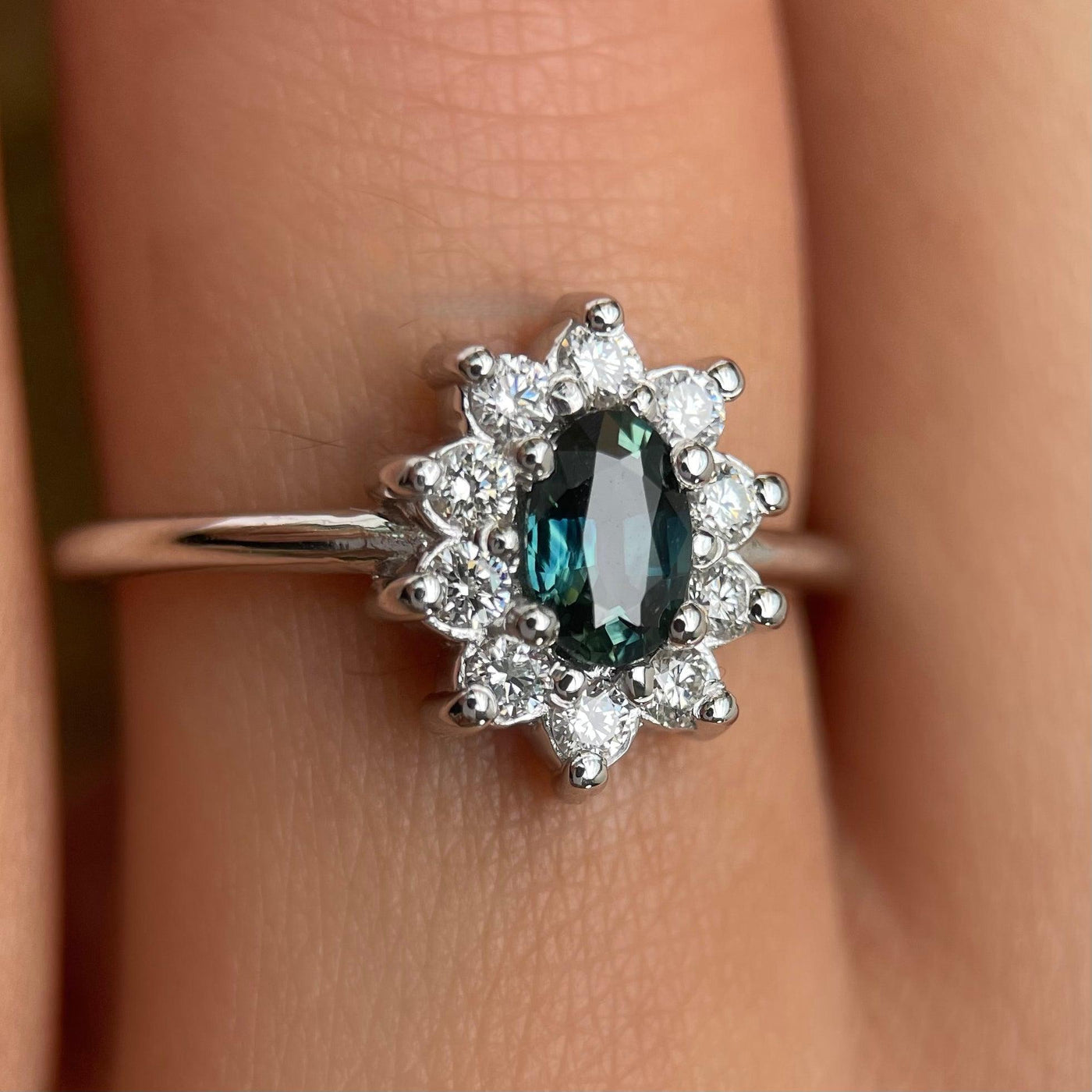 DAHLIA III SAPPHIRE-Rings-Corkysaintclair Melbourne