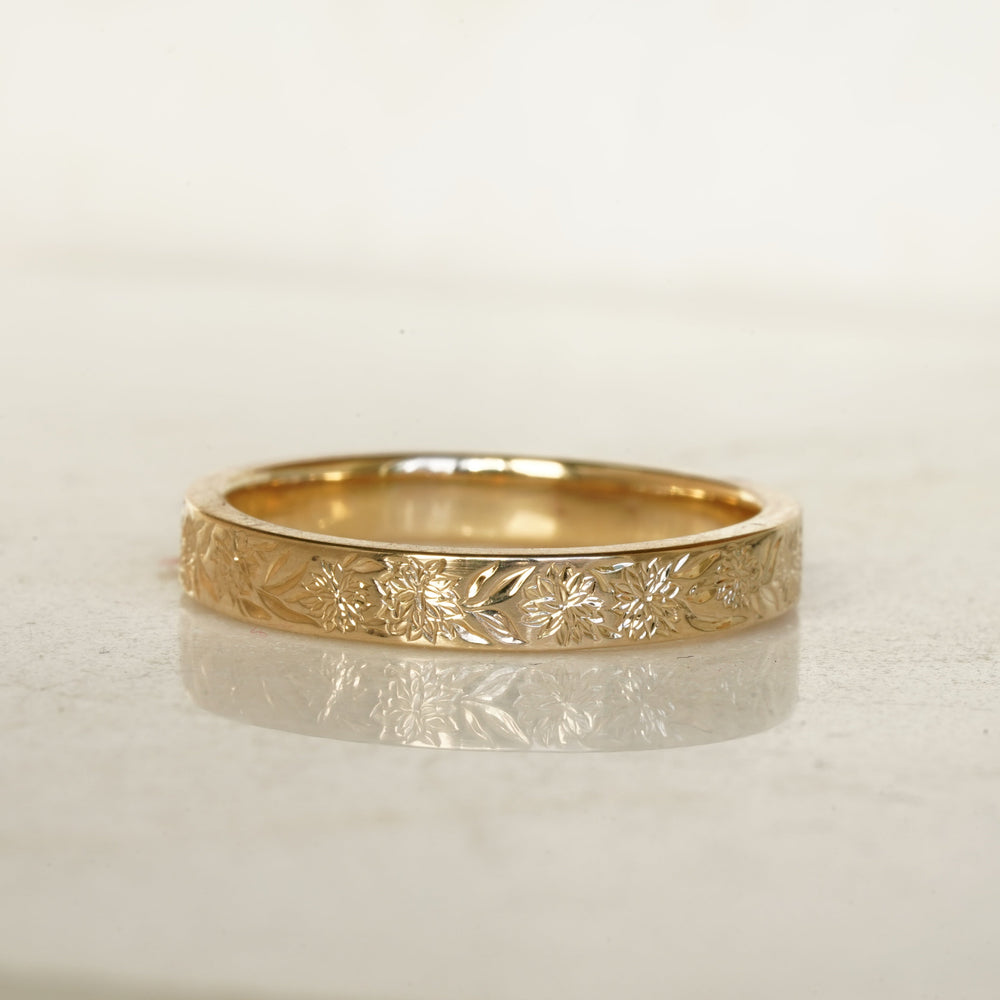 Dahlia Wedding Band