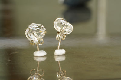Double Headed Herkimer Studs