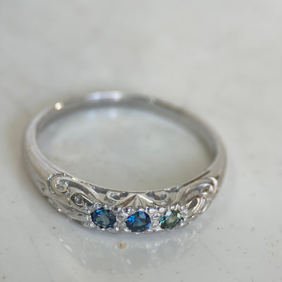 ELIXIR III SAPPHIRE-Rings-Corkysaintclair Melbourne