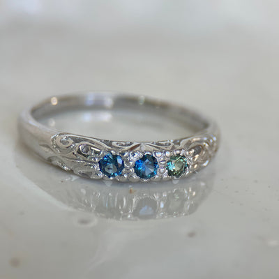 ELIXIR III SAPPHIRE-Rings-Corkysaintclair Melbourne