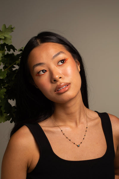 EMIGRE I SAPPHIRE-Necklaces-Corkysaintclair Melbourne