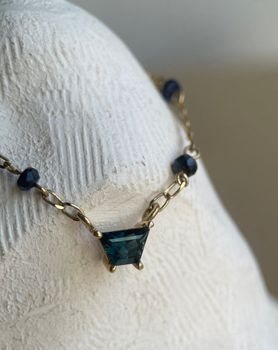 EMIGRE I SAPPHIRE-Necklaces-Corkysaintclair Melbourne